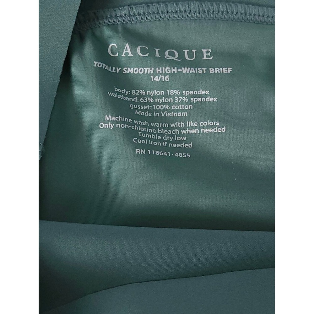 Cacique Lane Bryant Totally Smooth High-Waist Brief Panty 14/16 Lot 2 New - Picture 7 of 7